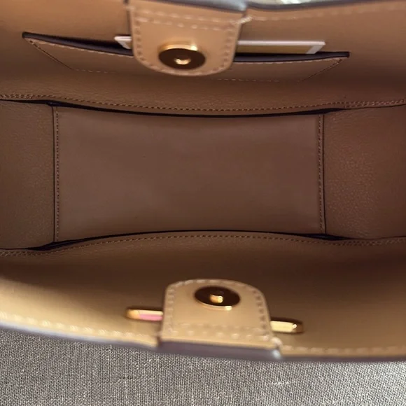 Michael Kors Birch Camel Leather Bag - Picture 5 of 6